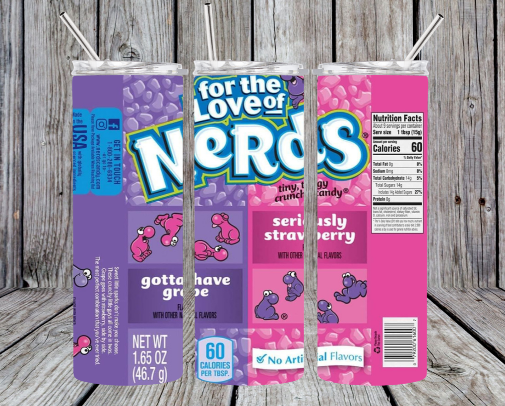Nerds tumbler