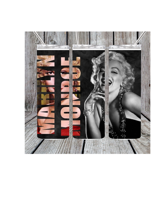 Marilyn Monroe tumbler