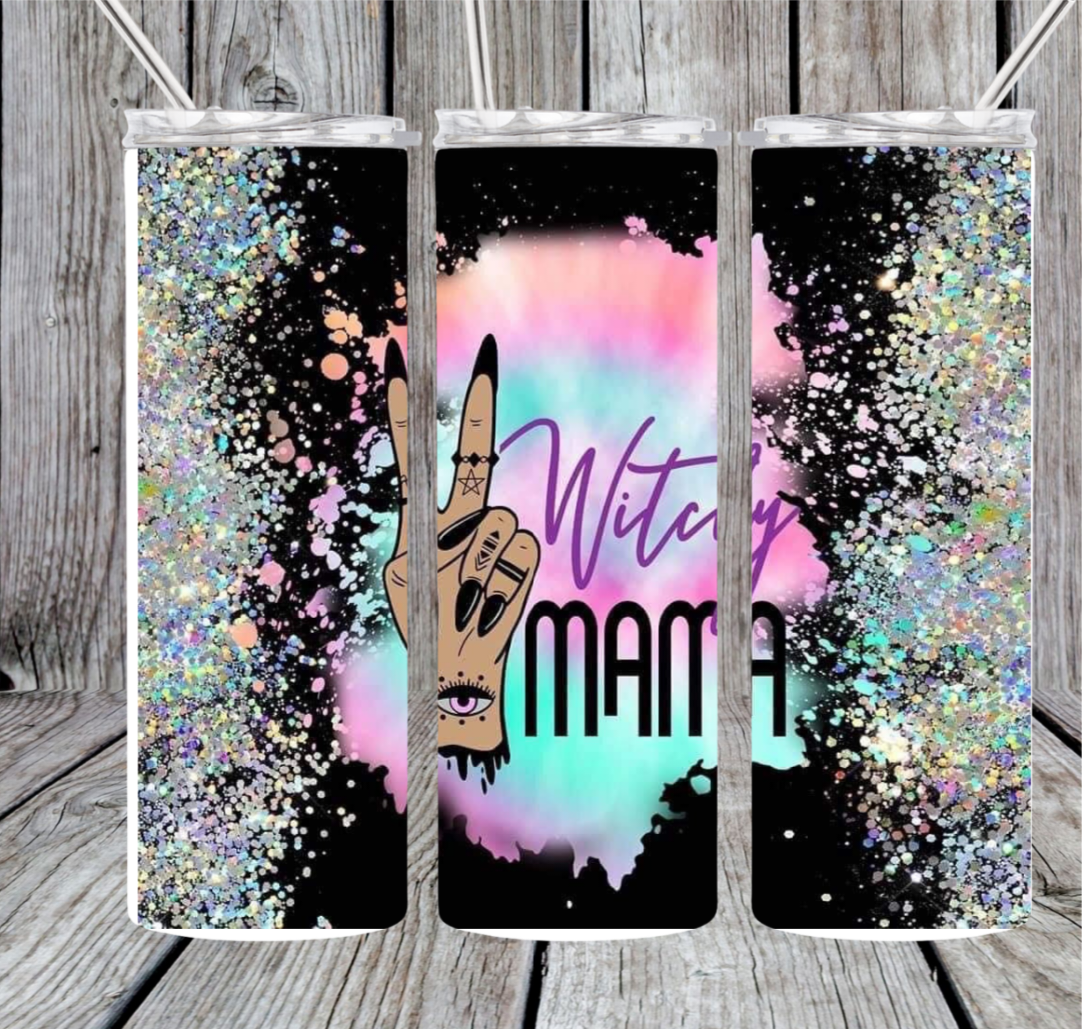 Witchy mama tumbler