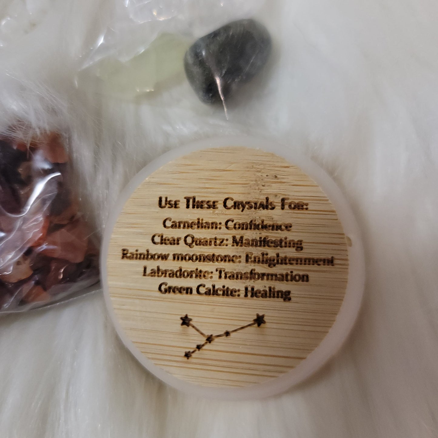 Cancer Zodiac Crystal Jar