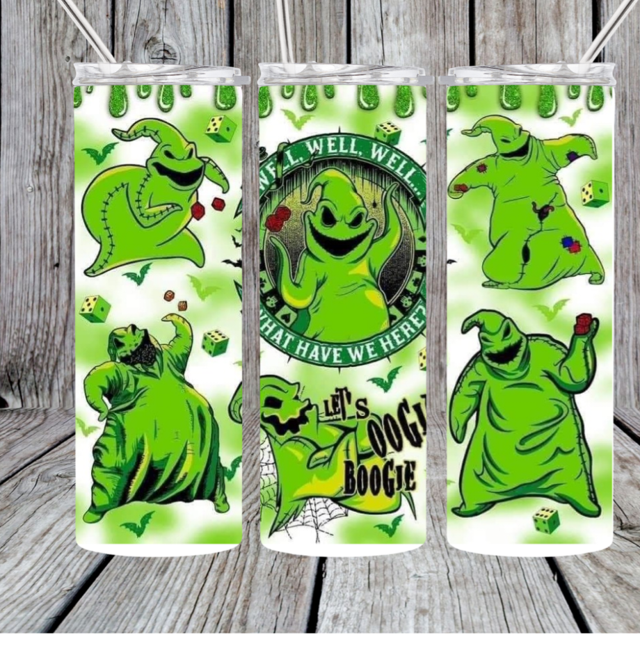 Oogie boogie tumbler