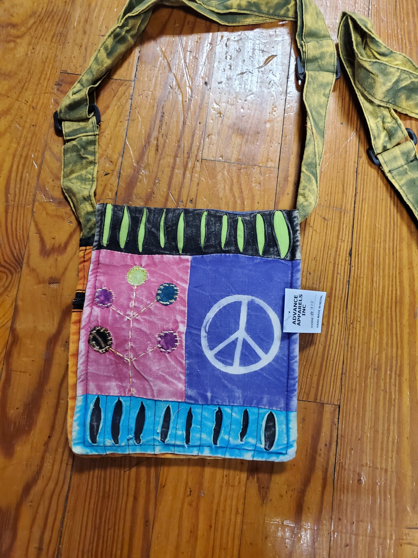 Peace sign purse