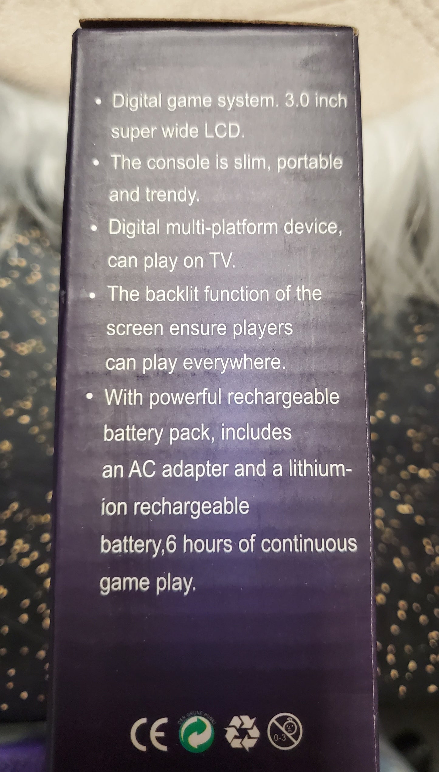 Handheld video game