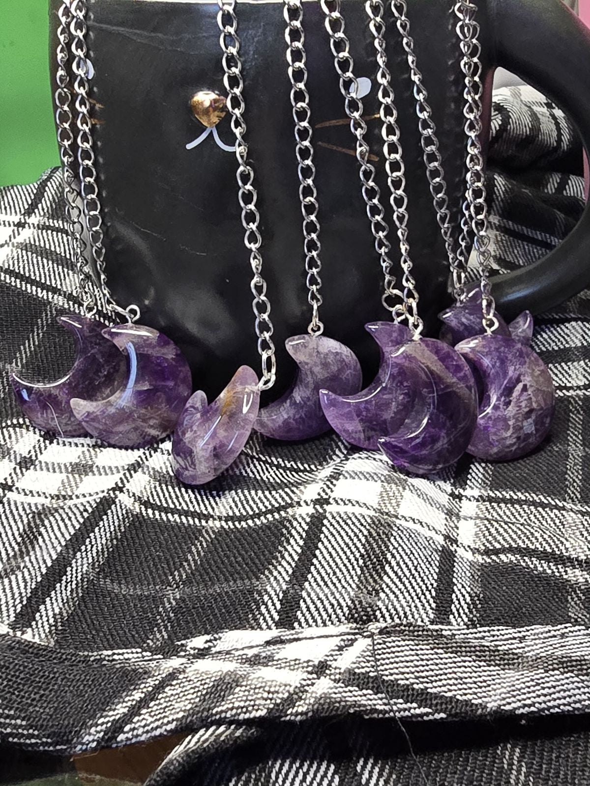 Chevron Amethyst Moon Loose Tea Leaf Infuser
