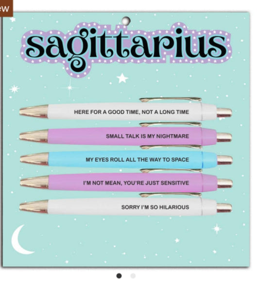 Sagittarius pen set