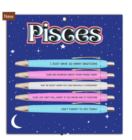 Pisces pen set