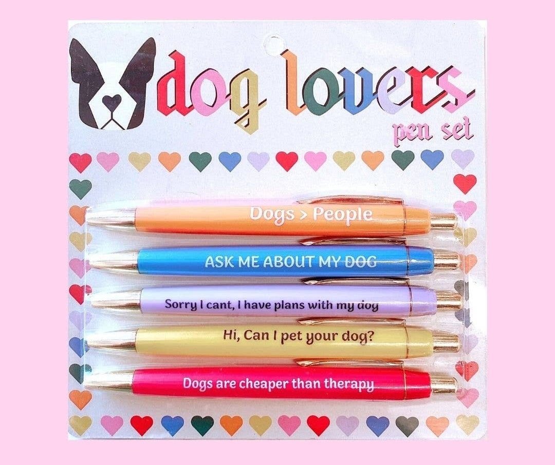 Dog lover pen set