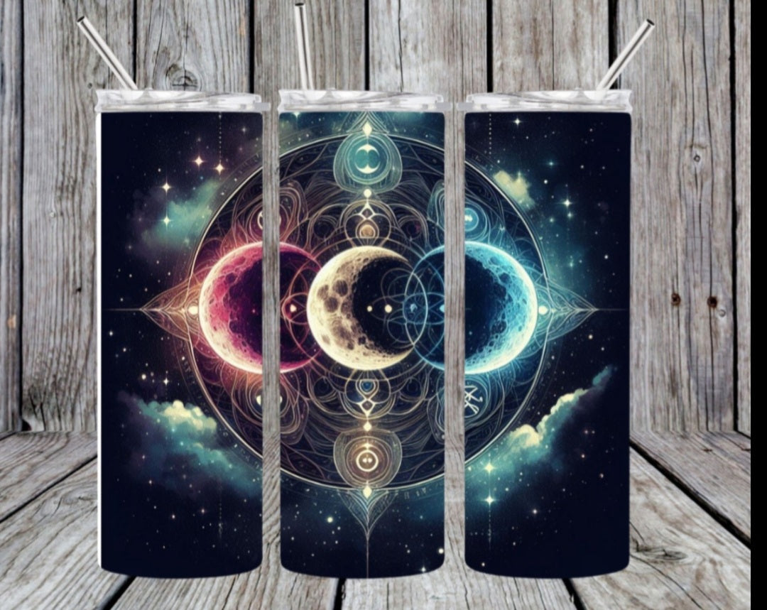 Triple moon tumbler