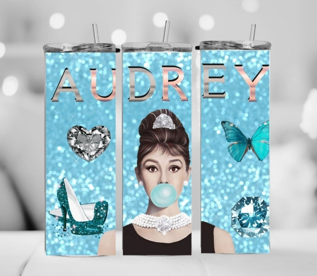 Audrey Hepbern Tumbler