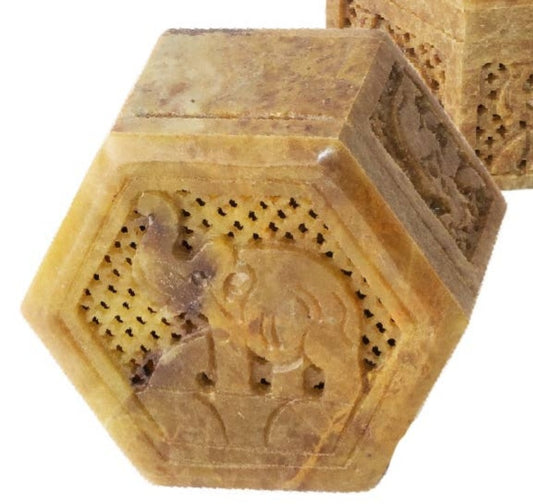 Elephant Soapstone box