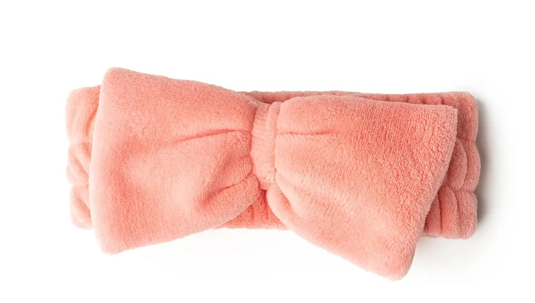 Take a bow spa headband