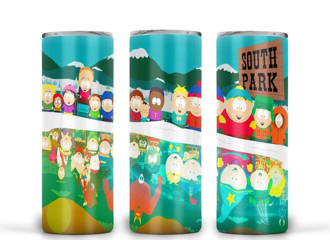 South Park tumbler