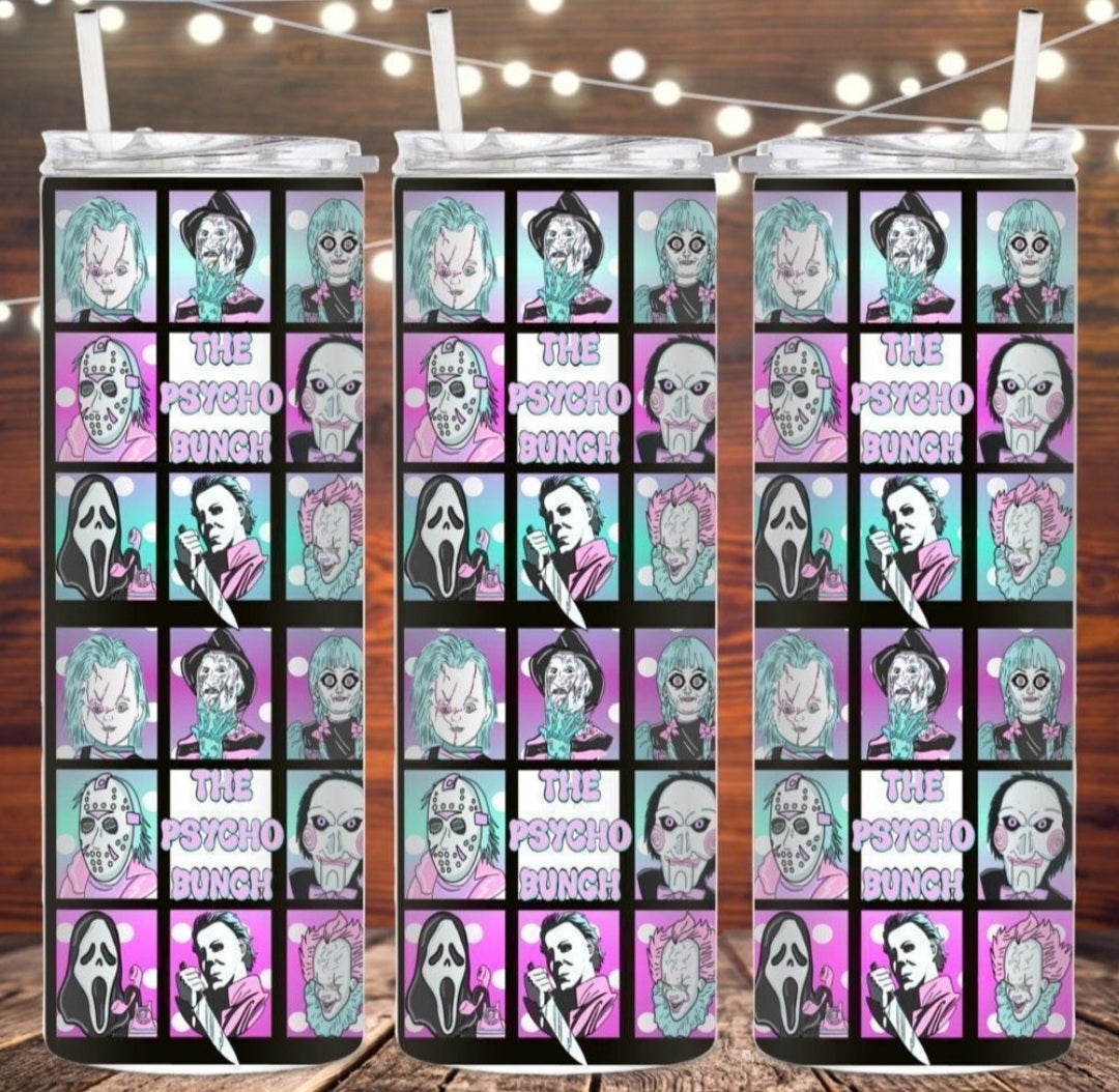 The psycho bunch tumbler