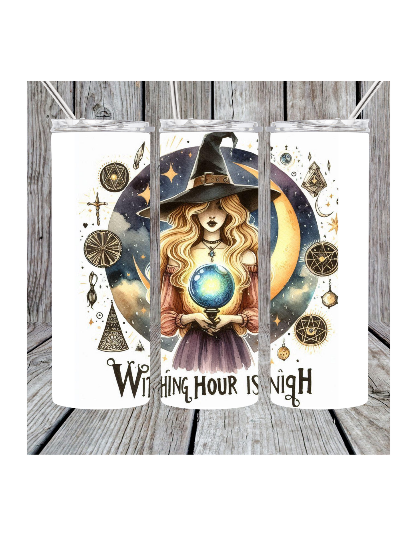 Blonde witching hour tumbler