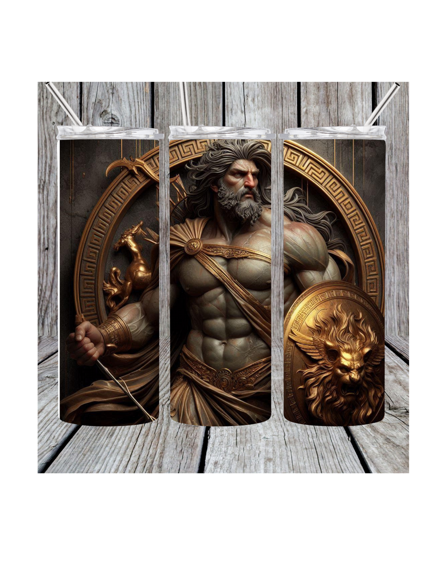 Ares God of War tumbler
