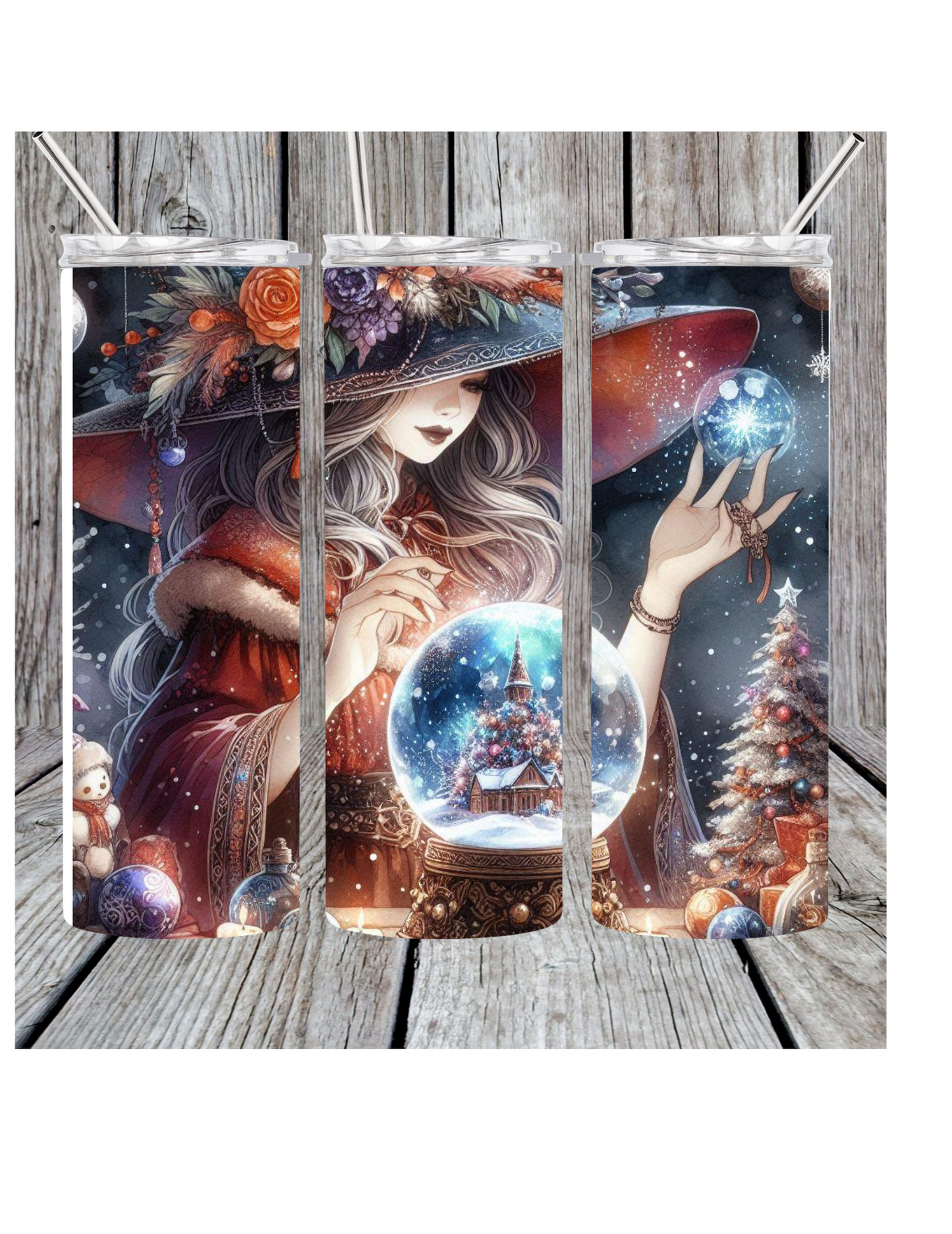 Christmas magic tumbler