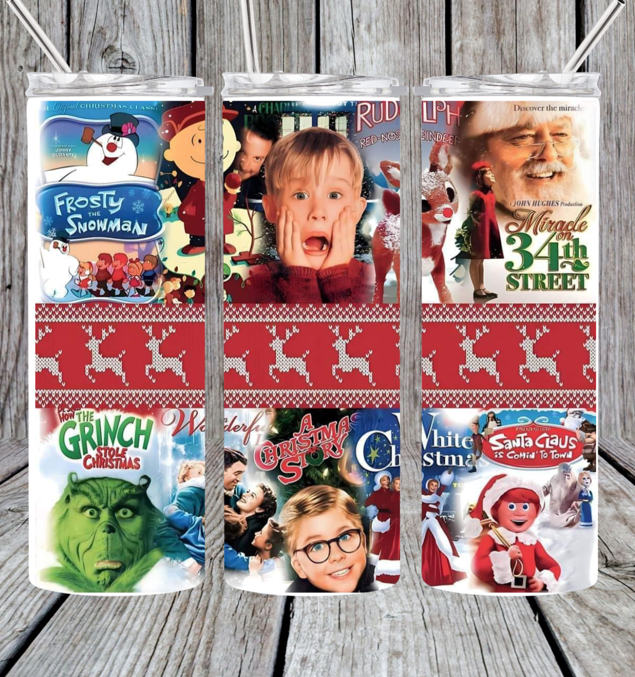 Christmas classics tumbler