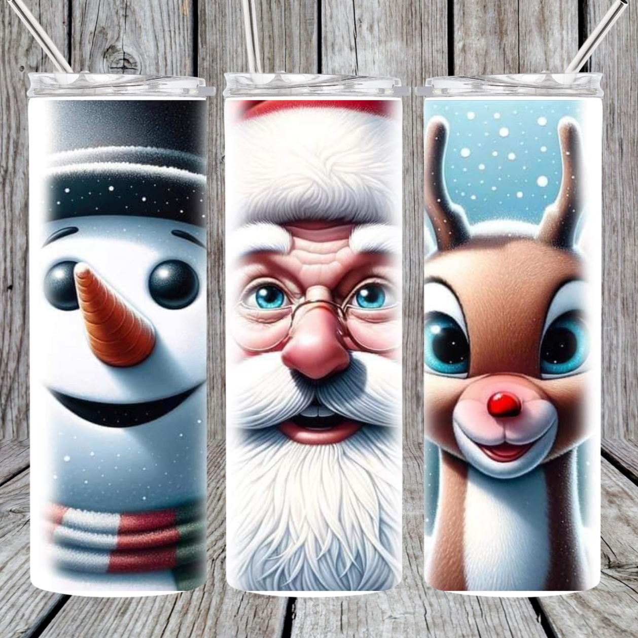 Santa tumbler