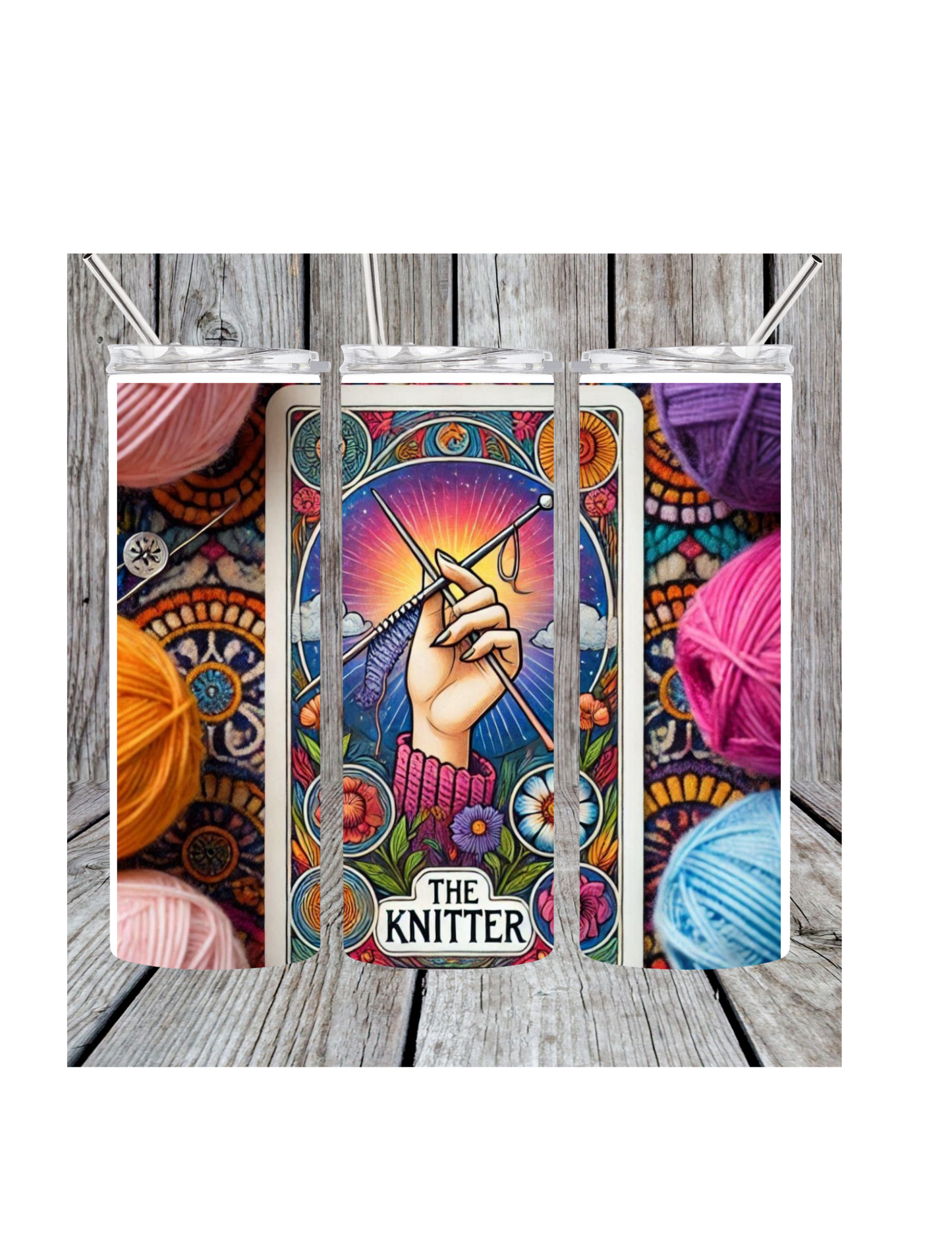 The knitter tumbler