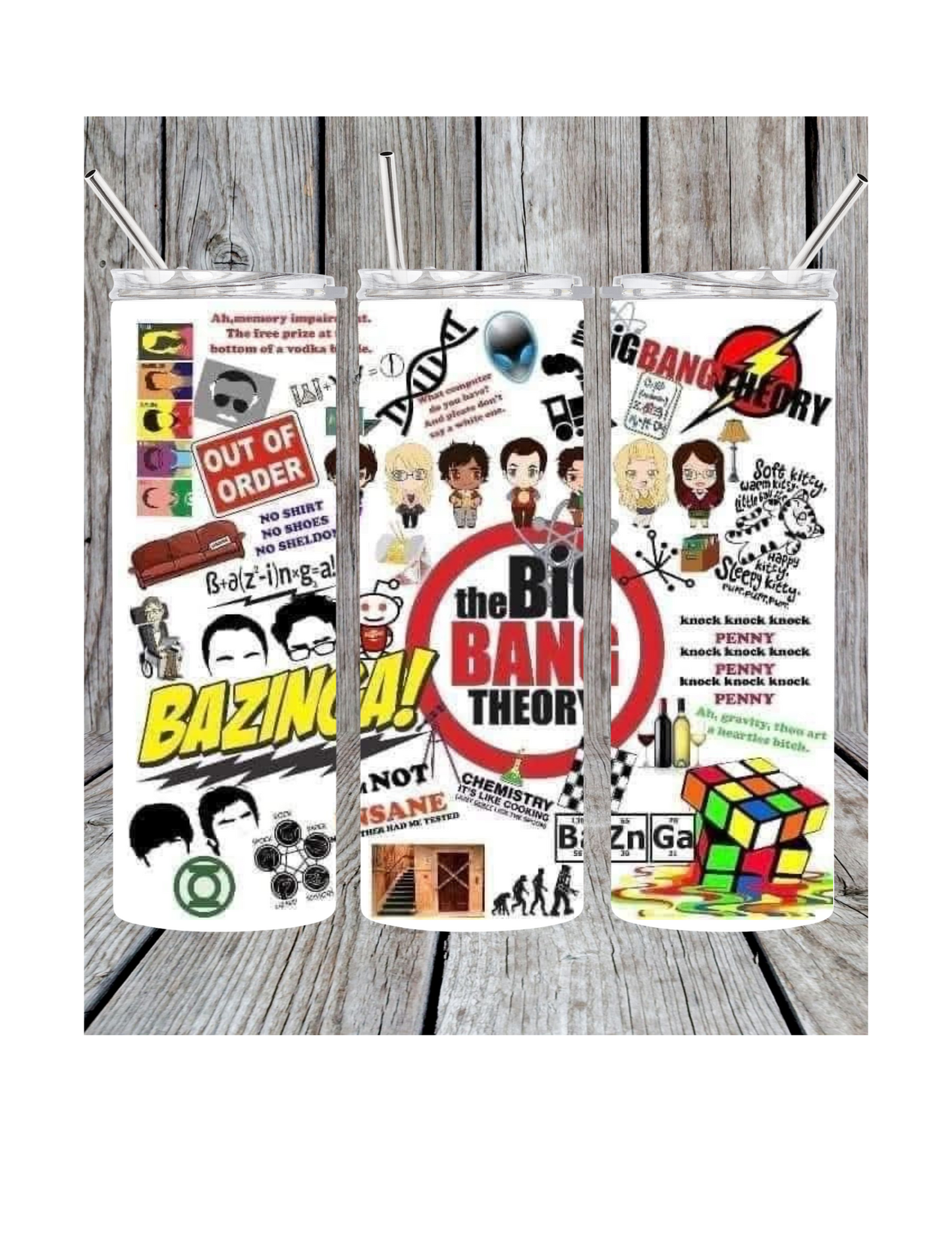 Big bang theory tumbler