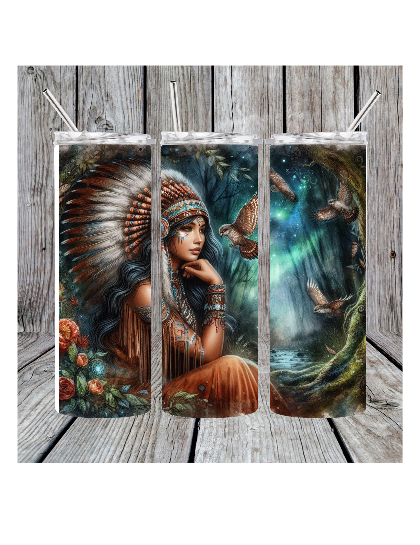Indian princess tumbler