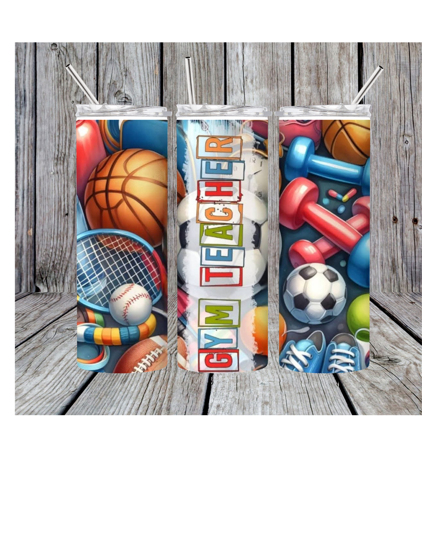 Gym teacher tumbler