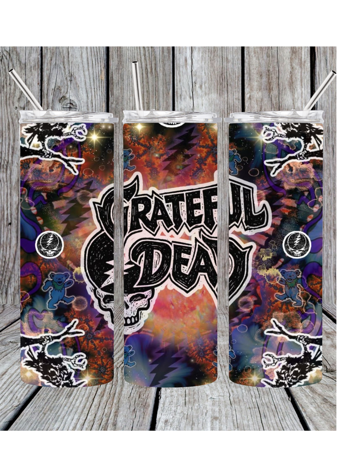 Grateful dead tumbler