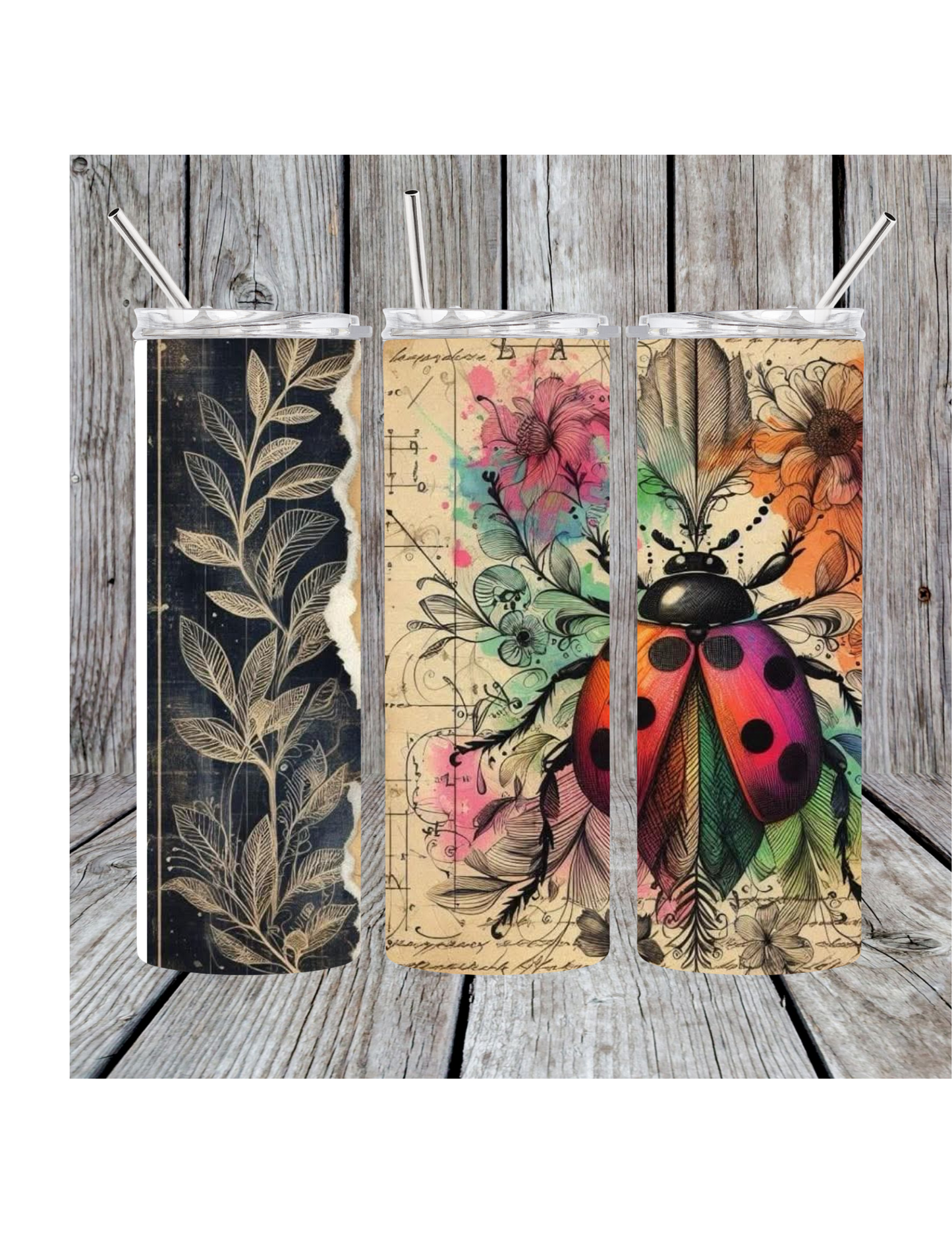Ladybug tumbler