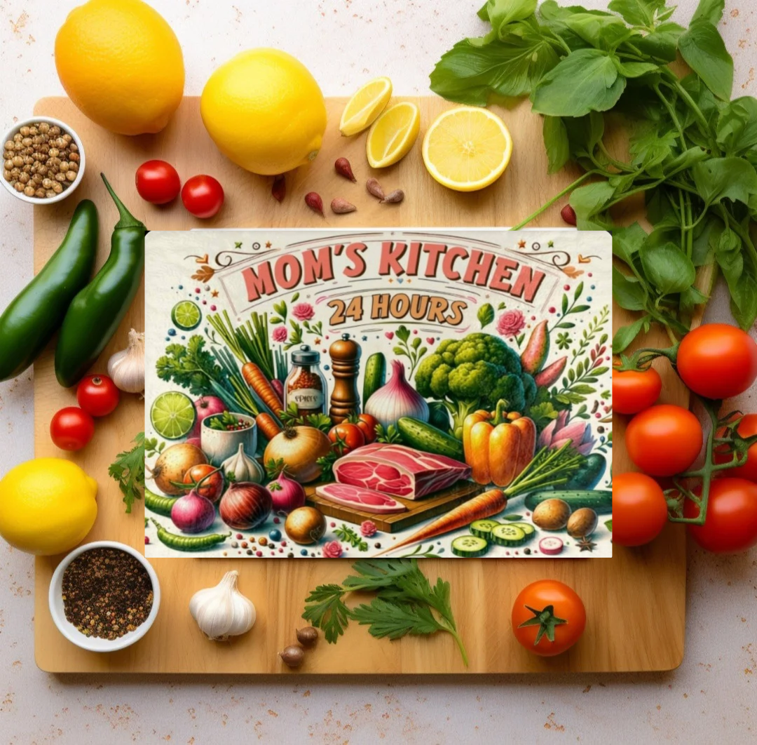Mom's kitchen cutting board