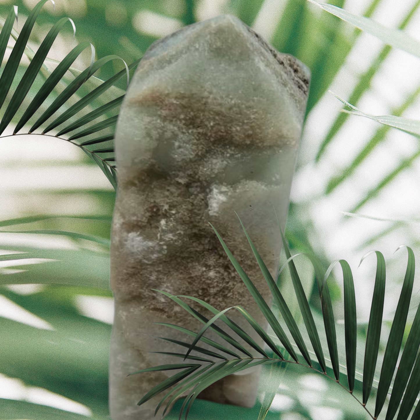Caribbean calcite point