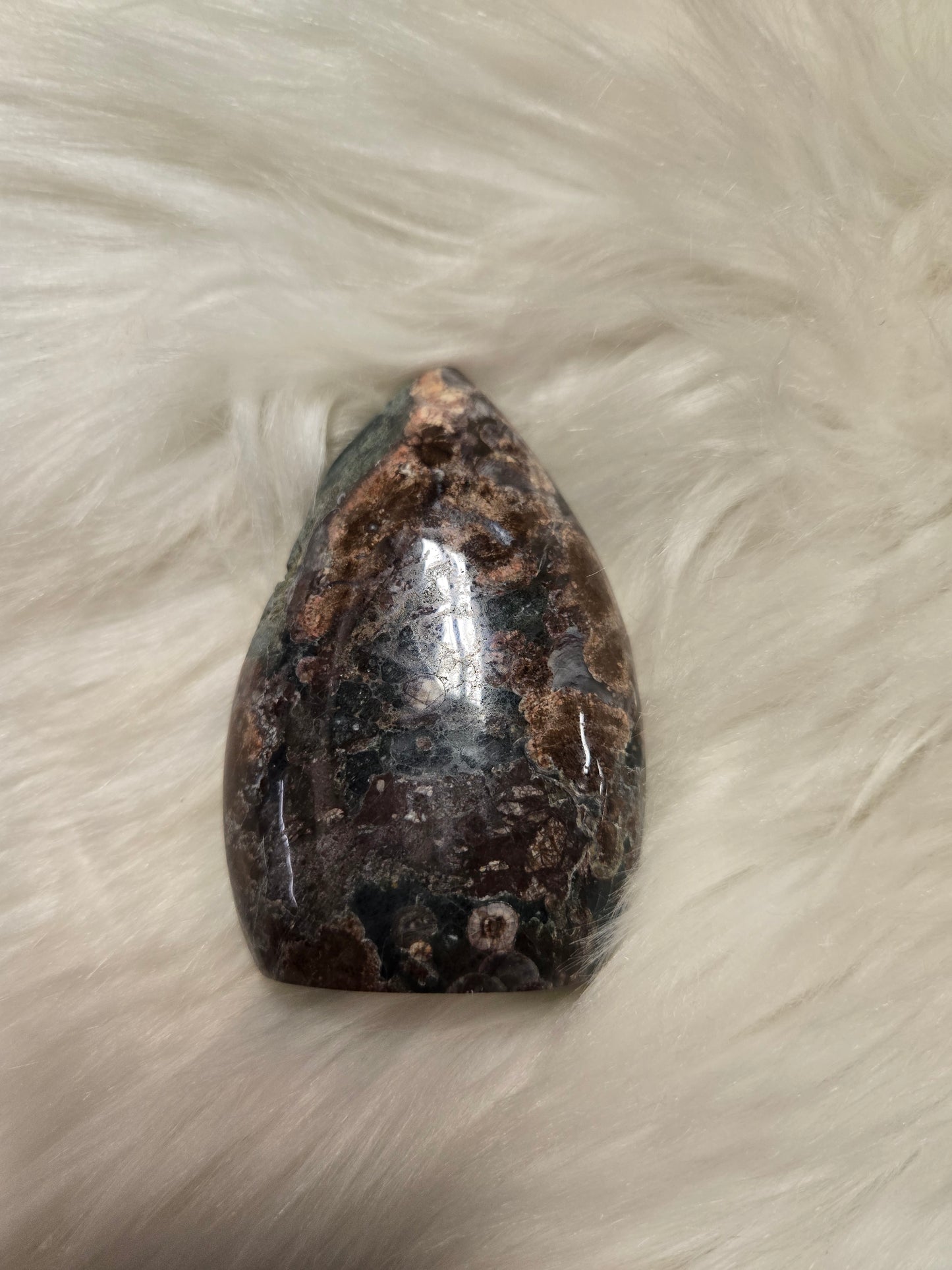 Flower Rhyolite teardrop