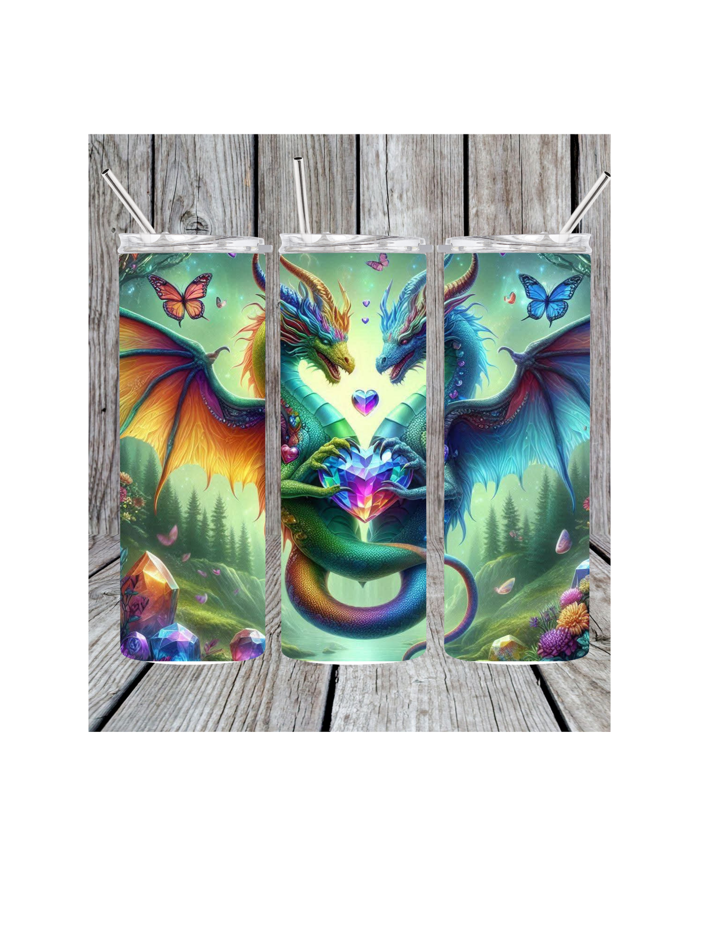 Dragon love tumbler