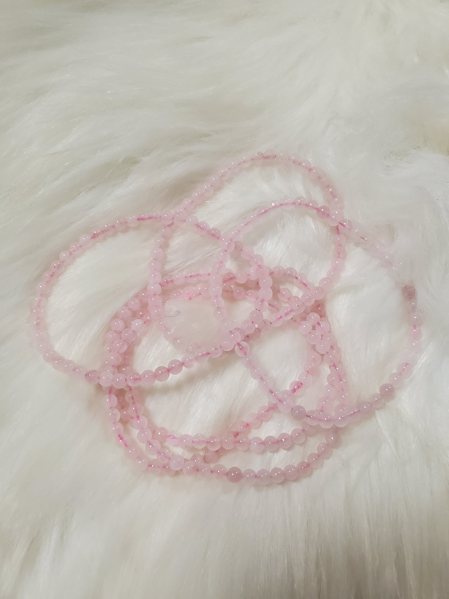 Rose quartz bracelet