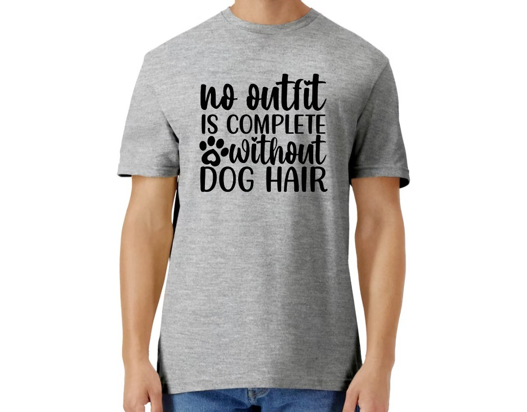 No outfit complete without dog hair shirt