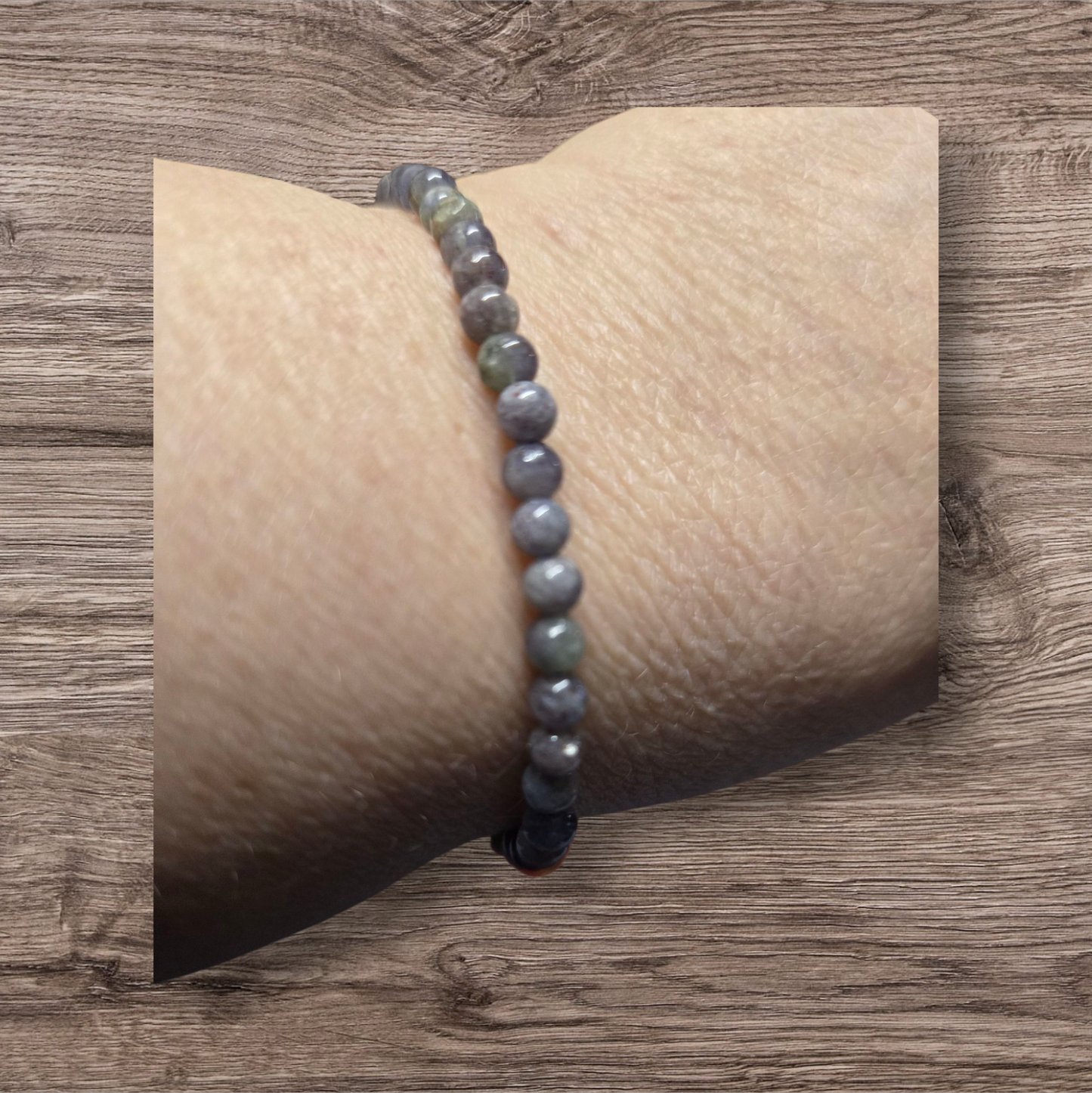 Iolite 4mm bracelet