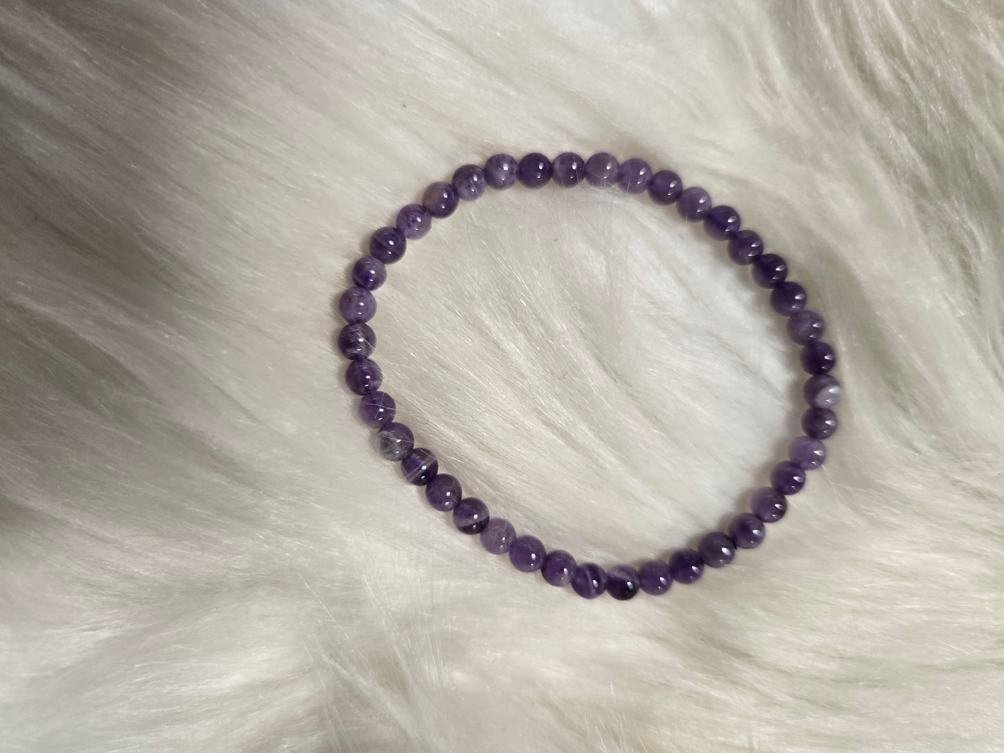 Chevron Amethyst bracelet