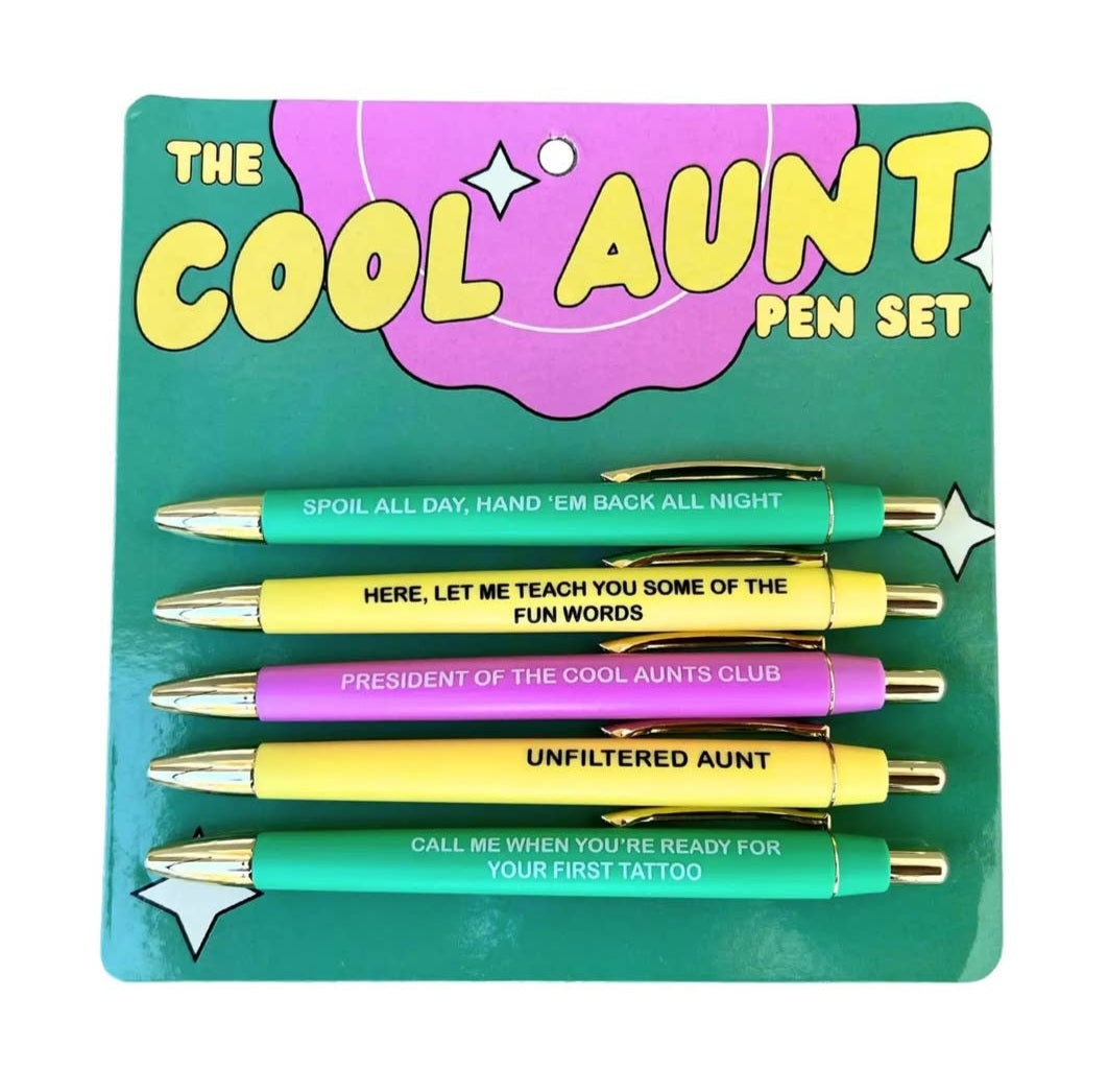 Cool aunt pen set