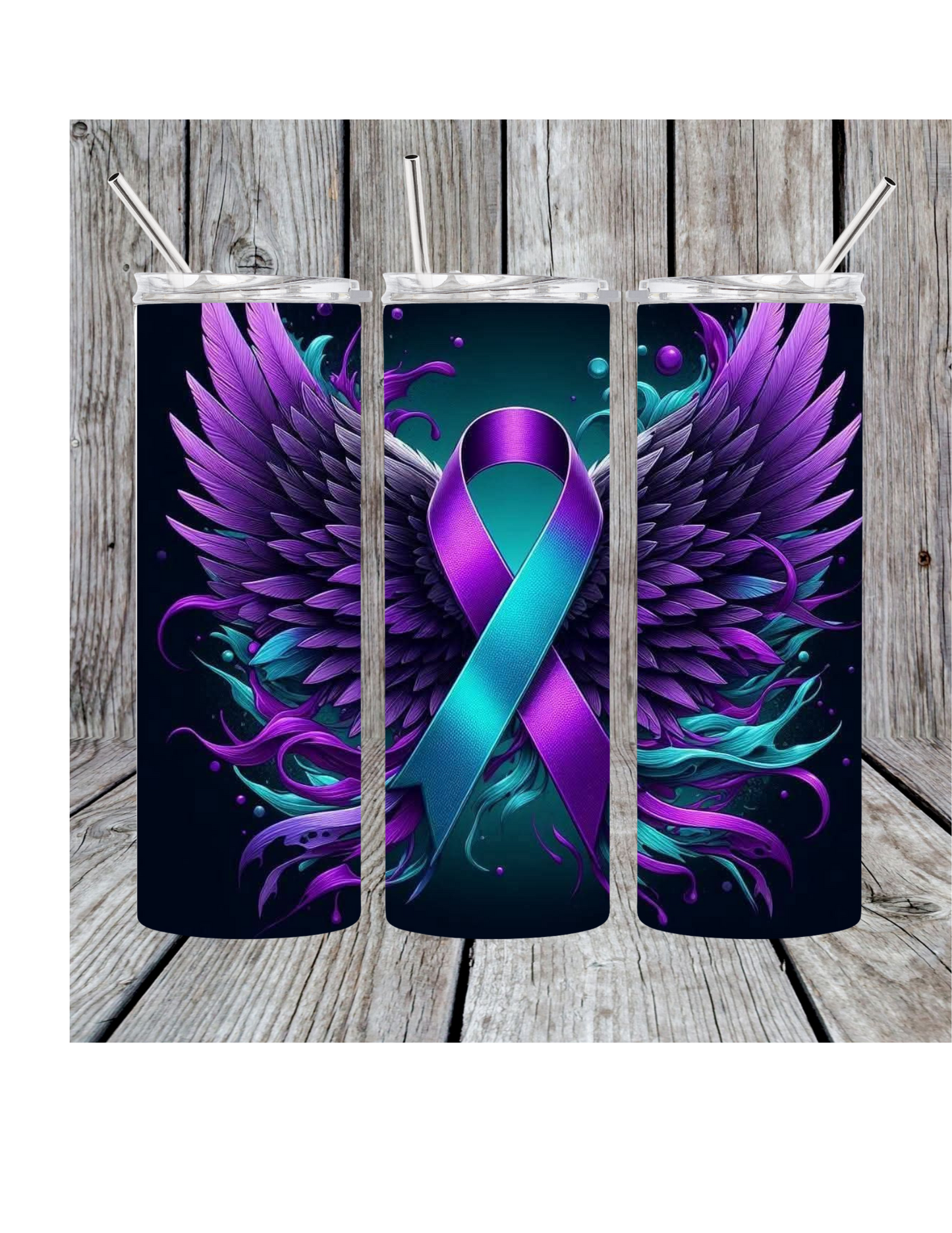 Suicide awareness tumbler