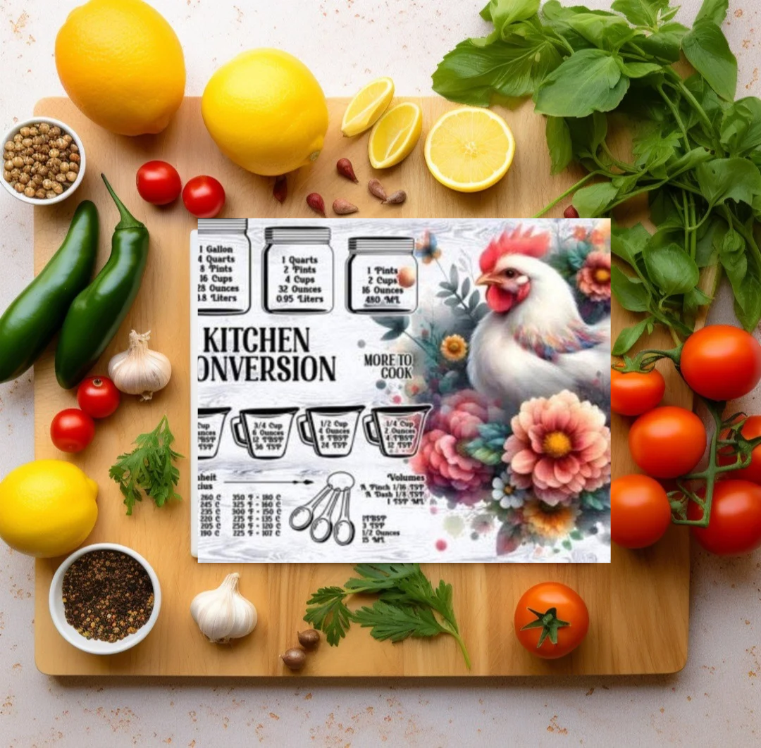 Kitchen conversion cutting board