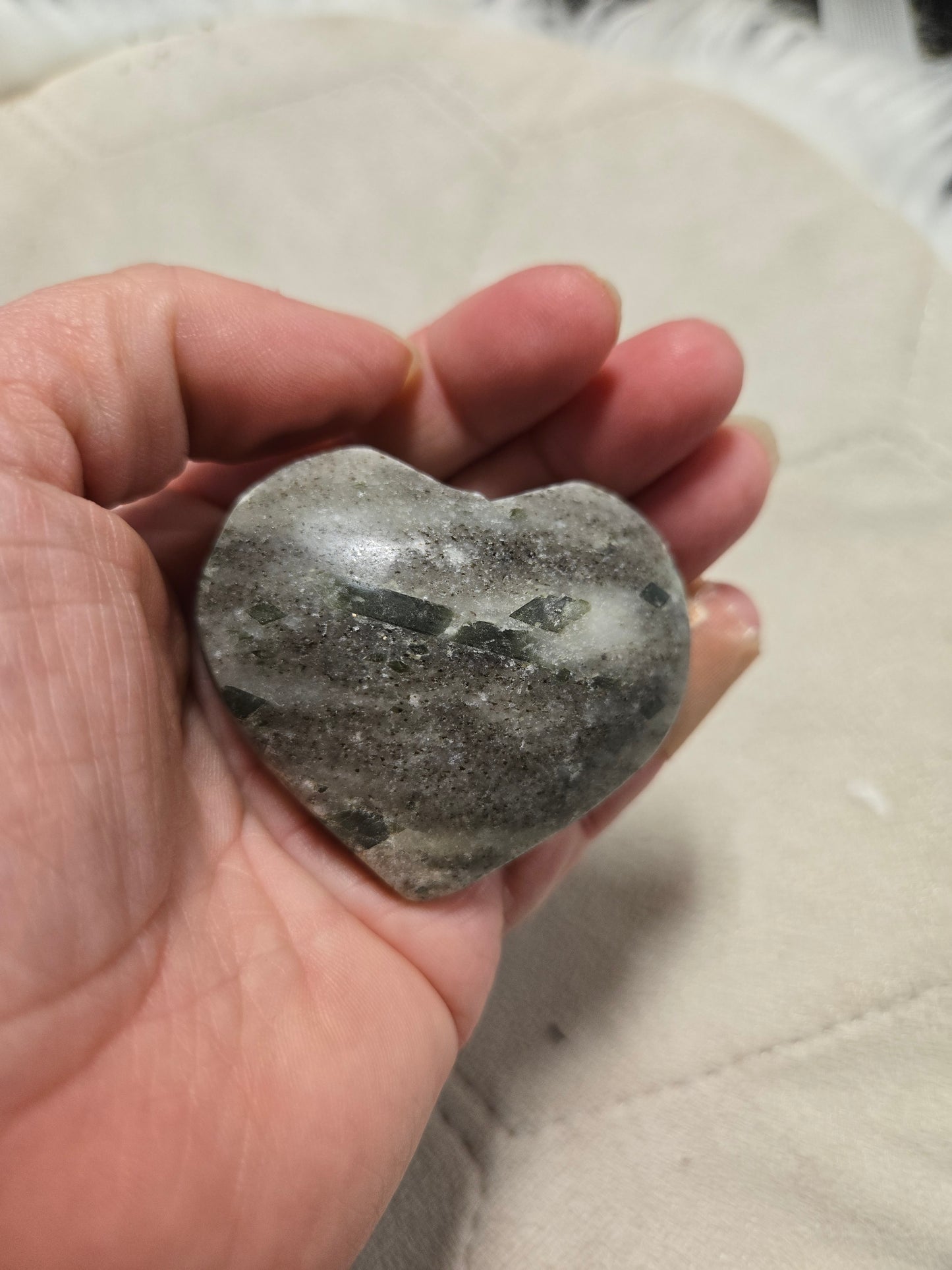 Epidote albite heart