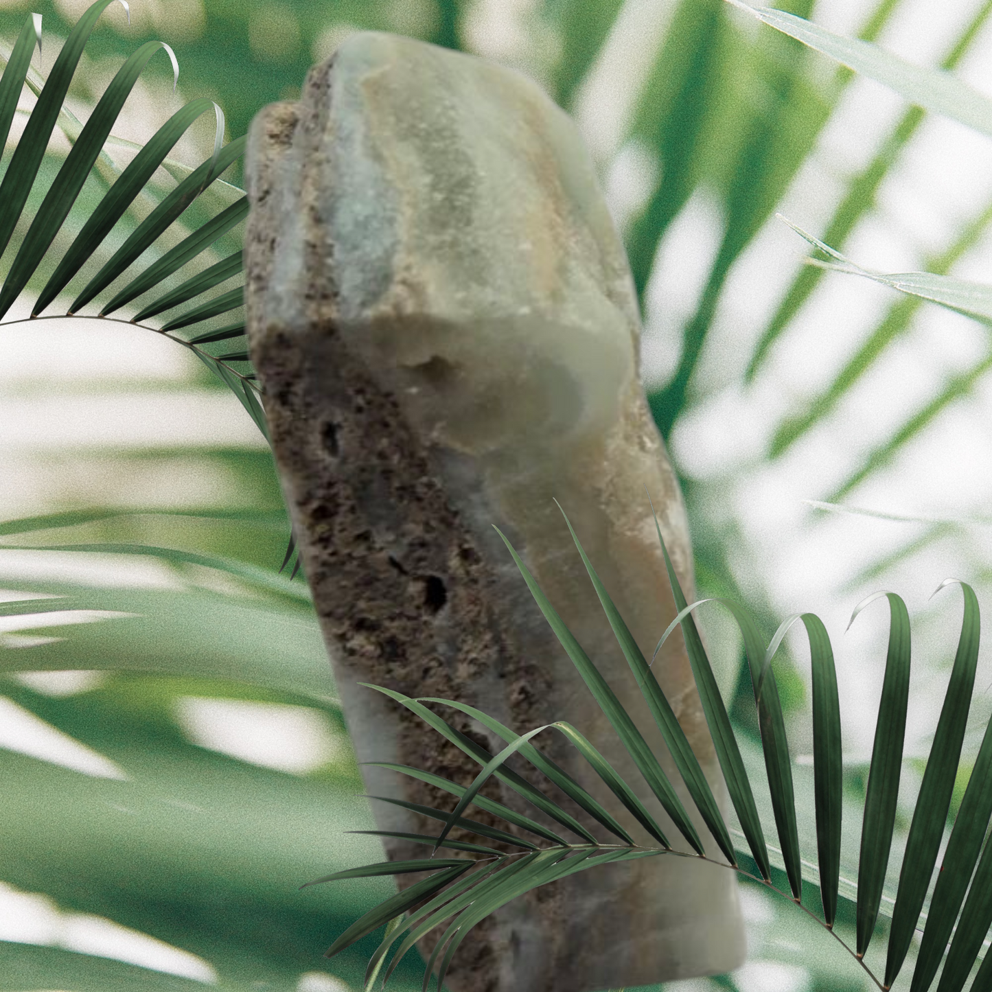 Caribbean calcite point