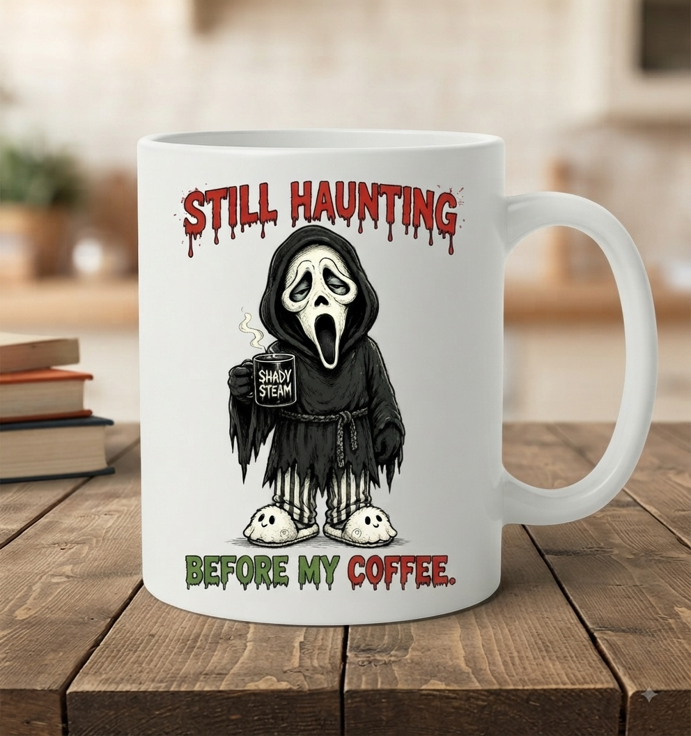 Scream coffee mug