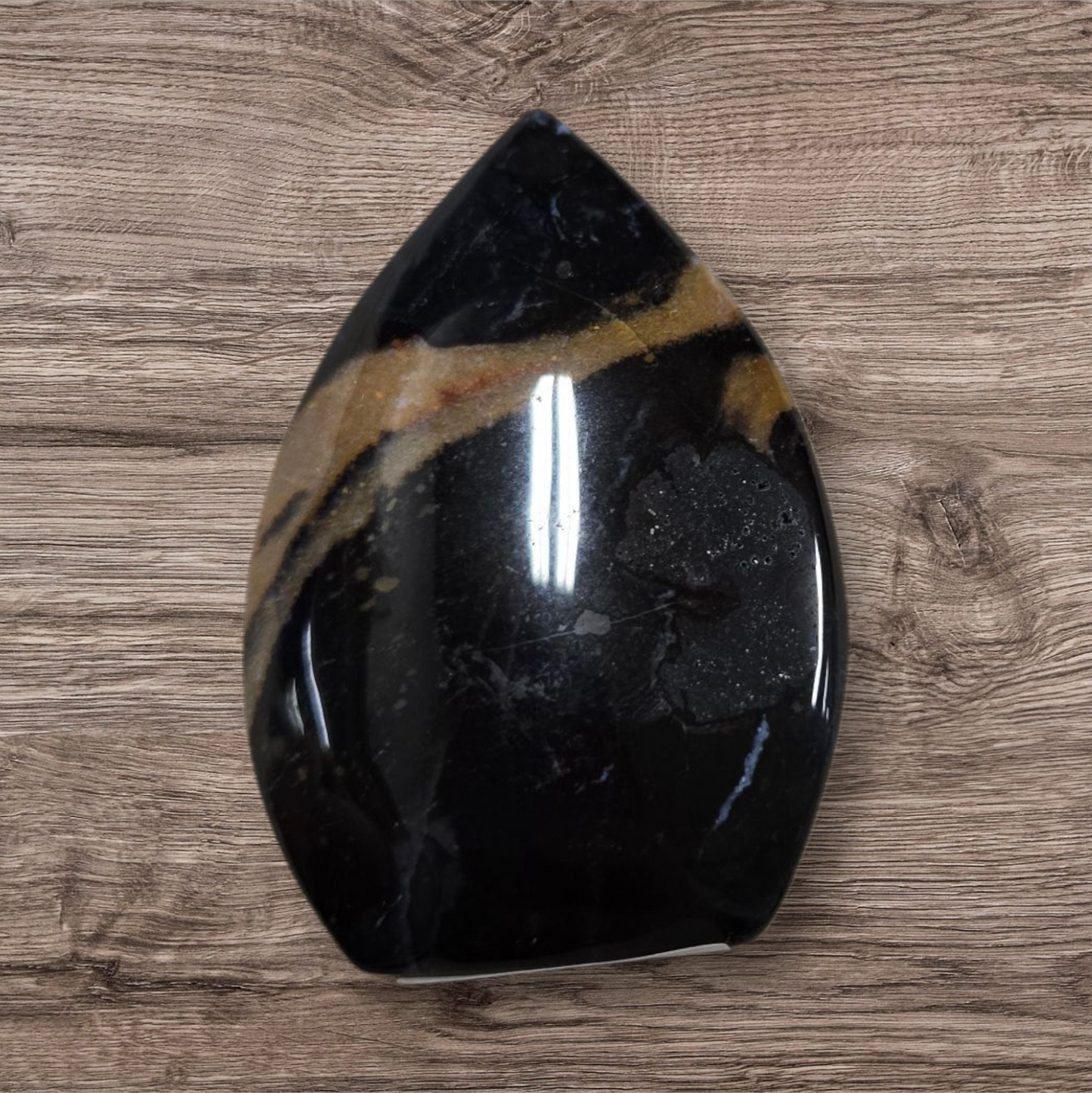 Agate teardrop
