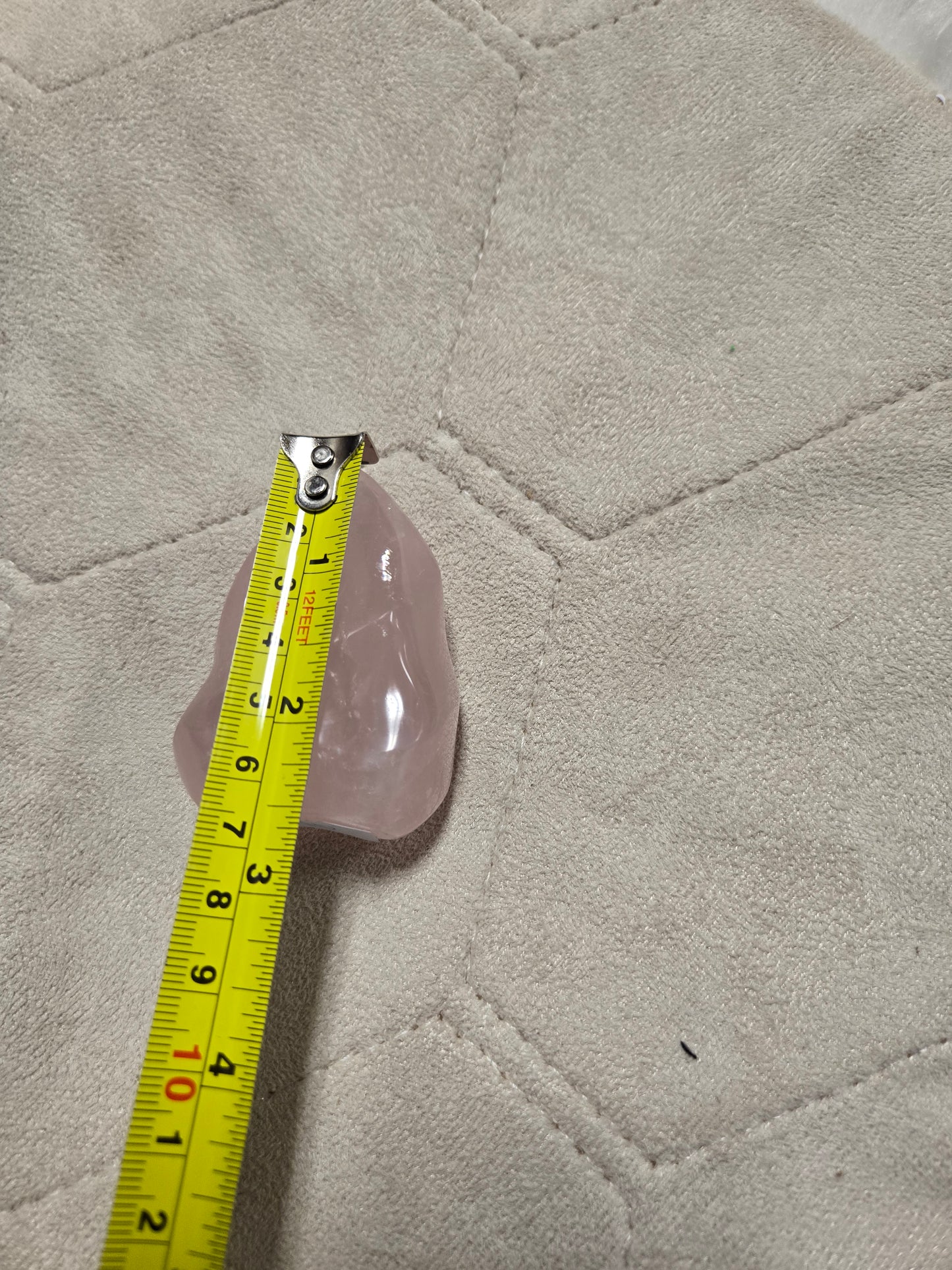 Rose quartz flame