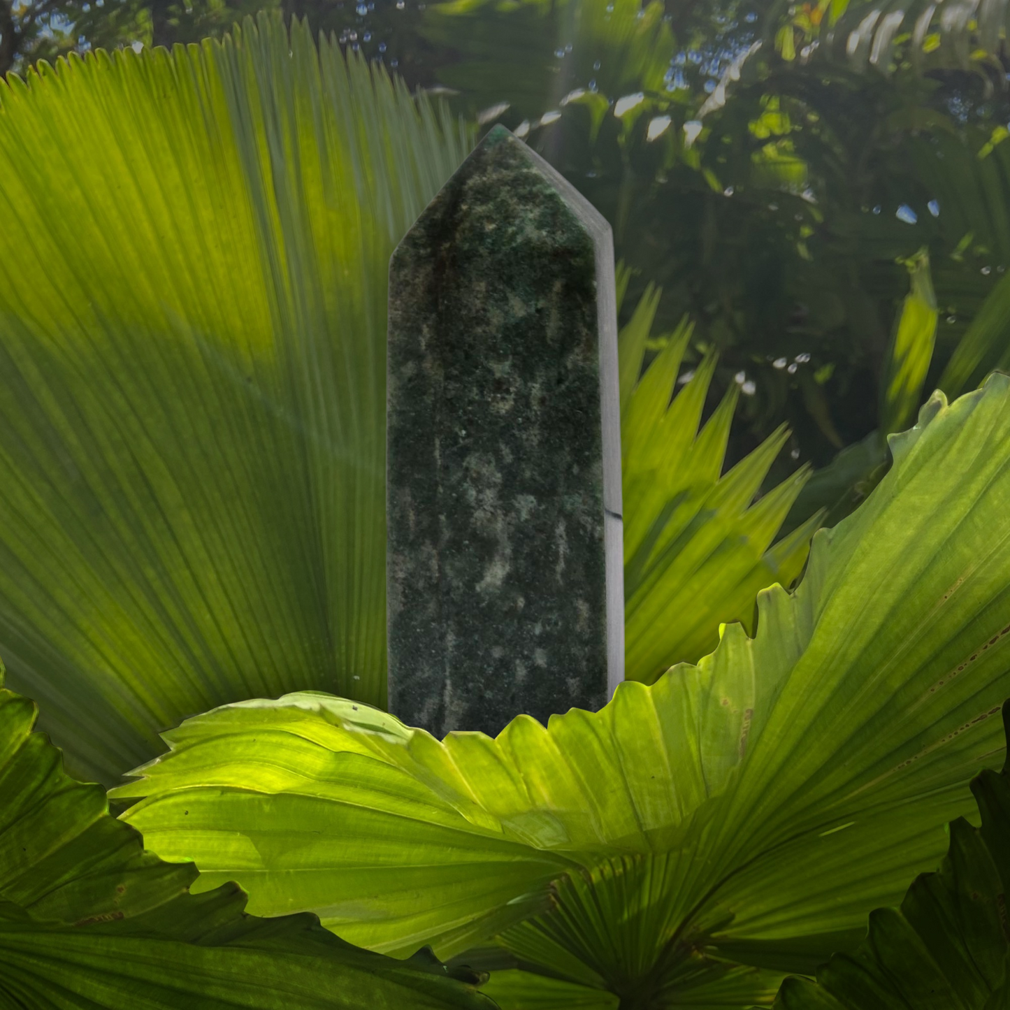 Green mica point