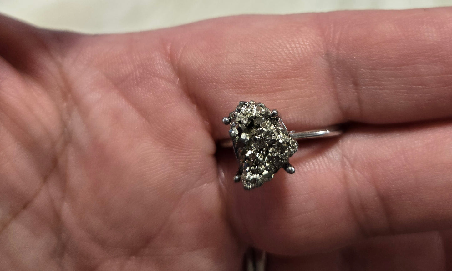 Pyrite ring