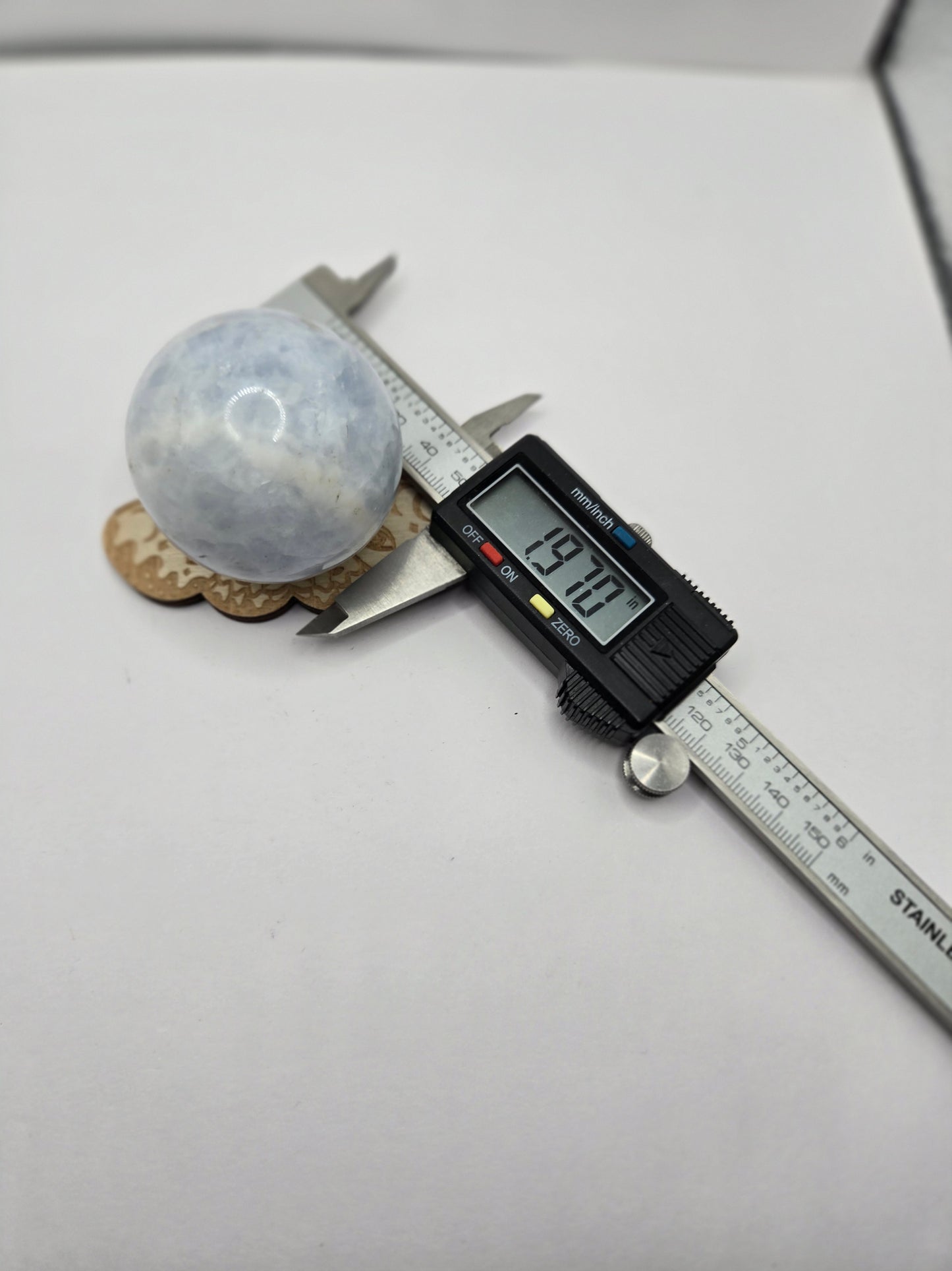 Blue Calcite Sphere