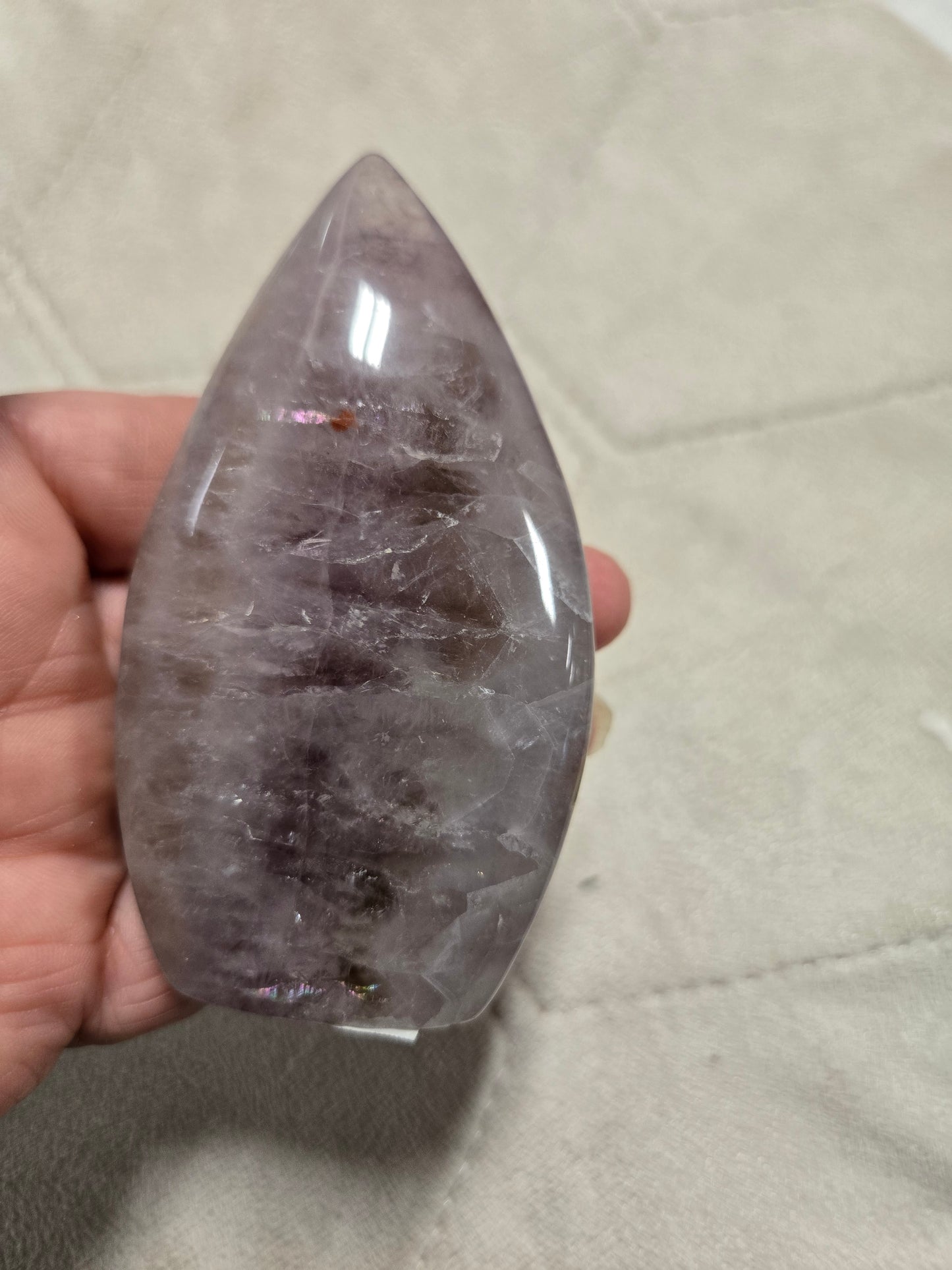 Amethyst teardrop