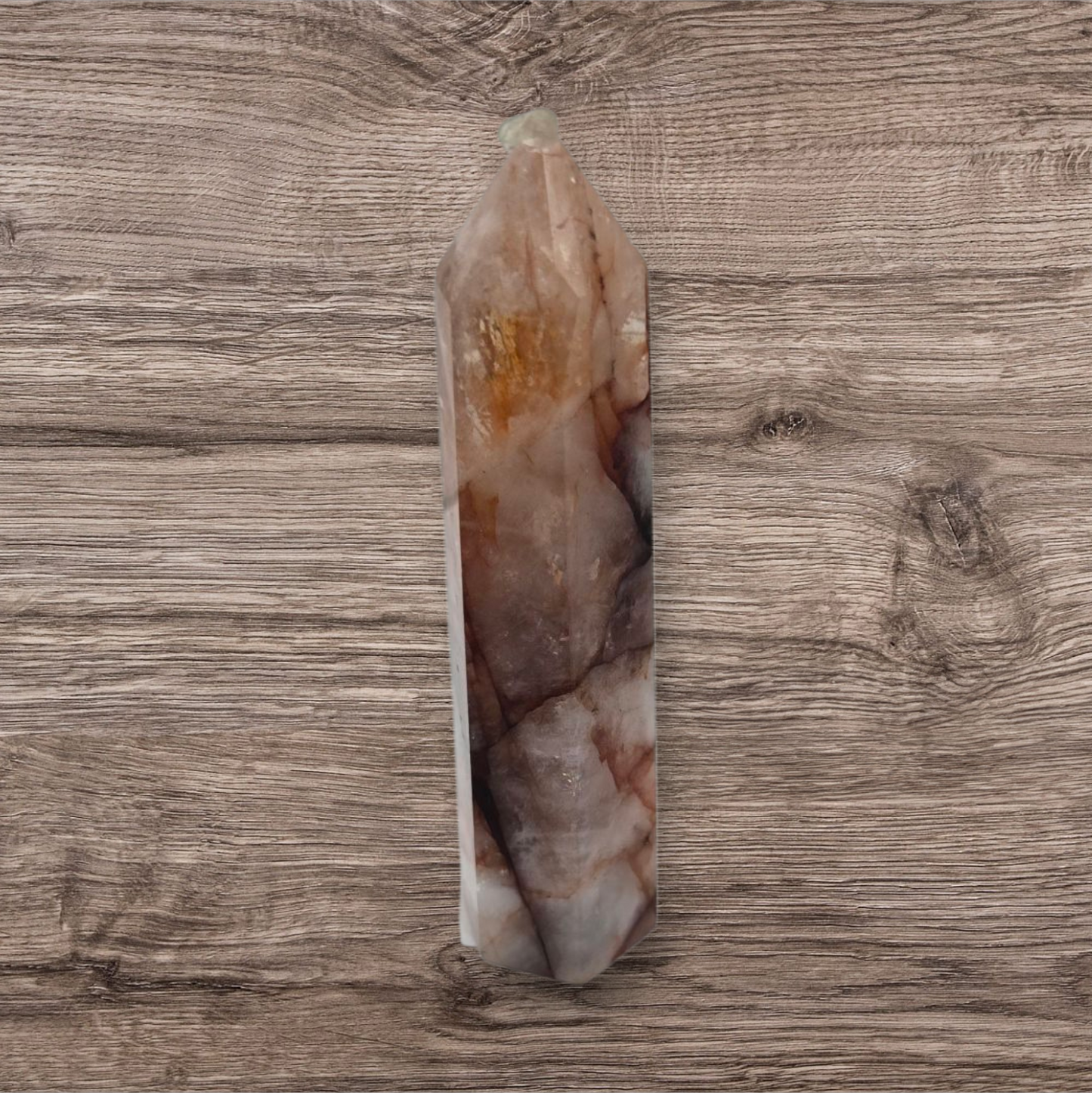 Fire quartz point