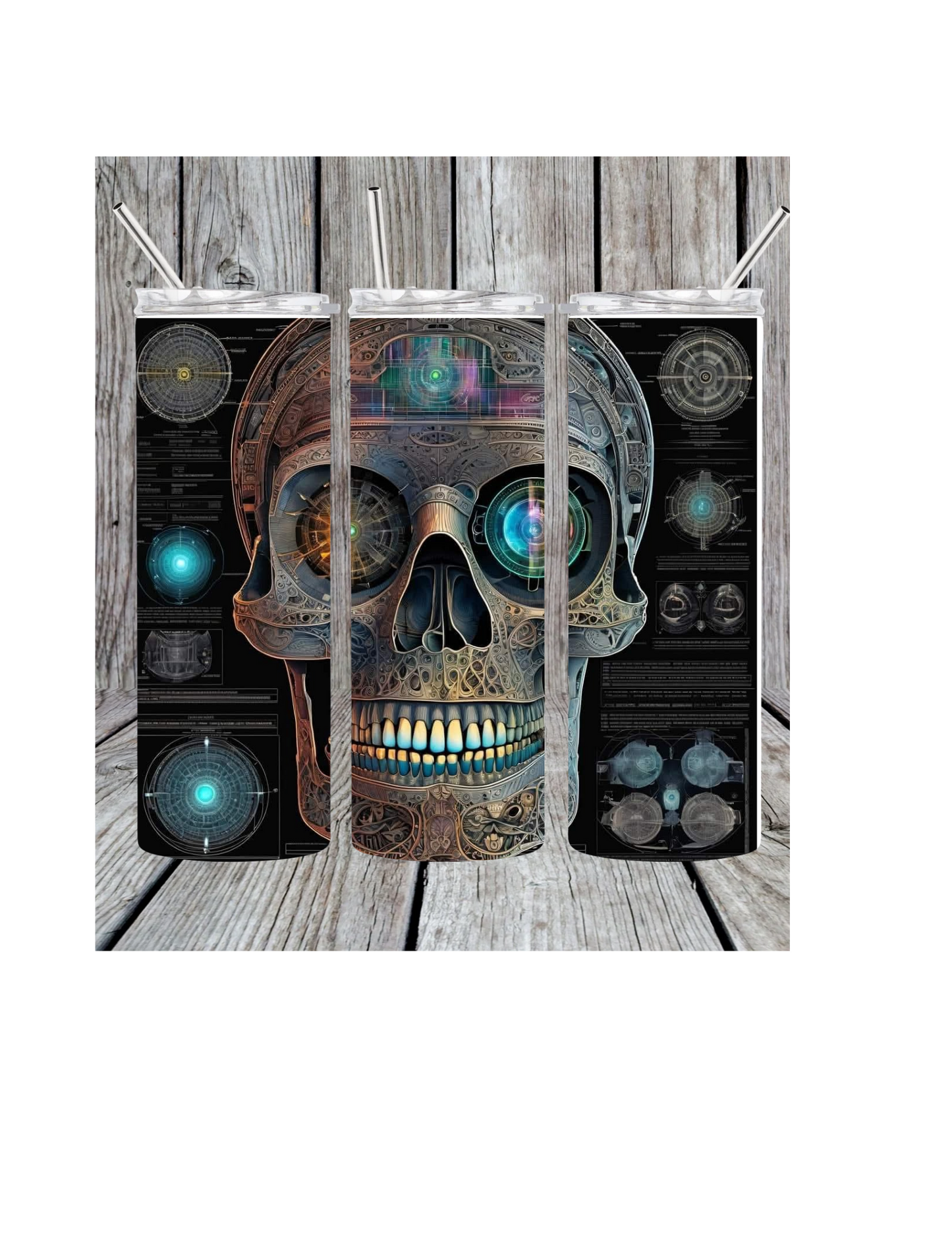 Robotic skull tumbler